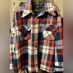 Rare. Vintage. Flannel Coat. CPO